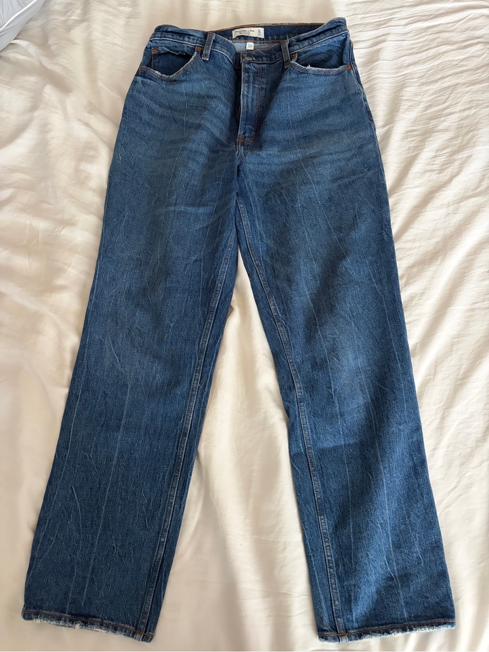 Abercrombie & Fitch The 90s Straight - Ultra High Rise - Curve Love -size 12/31R